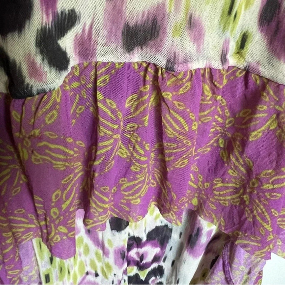 Anthropologie Lilka High-Low Hemline Strapless Tulle Dress - Picture 4 of 13